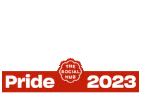 Rainbow Pride Sticker by The Social Hub