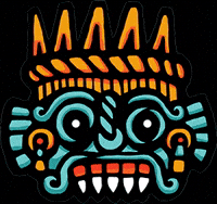 Mexico Aztec GIF by Printgonzalez