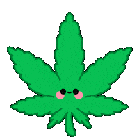Weed Plant Sticker