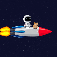 Astroon meme crypto moon fly GIF