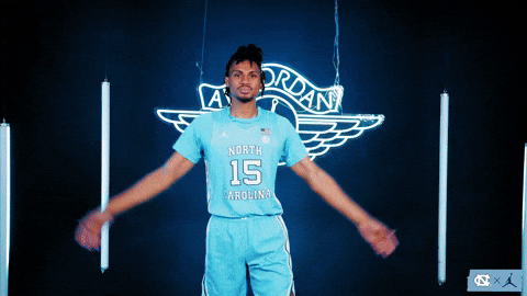 Lets Go Basketball GIF by UNC Tar Heels