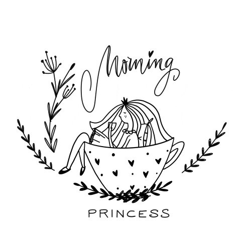 beatricedraws giphyupload coffee morning princess GIF