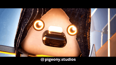 Pigeony_Studios_Official giphyupload pigeony studios pigeon meme surprised pigeon GIF
