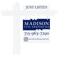 Just Listed Sticker by Madison Fine Properties
