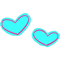 Blueheart Hearts Sticker by Star Forest