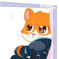 Waiting Patiently Where Are You Sticker by Hamieverse