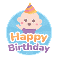 Celebrate Happy Birthday Sticker