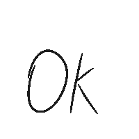 Окей Ok Sticker