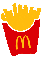 happy guilty pleasure Sticker by McDonald's Nederland