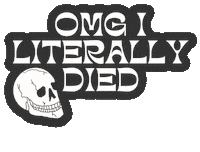 Halloween Omg Sticker by By Sauts // Alex Sautter