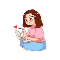 rincondeideas pc chica emprender computadora Sticker