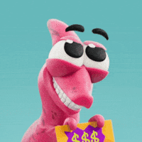 Angel Smile GIF by Claynosaurz