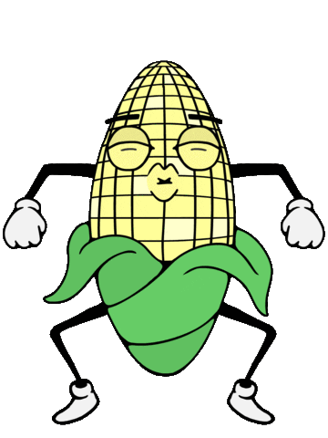 Corn Cob Dance Sticker by TheRealCornelius