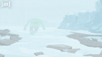 Snow Freezing GIF by Adult Swim