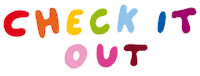 Check It Out Look Here Sticker