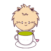 Tea Cafe Sticker