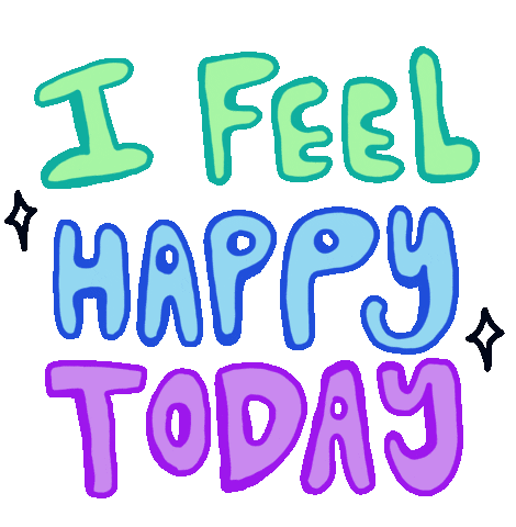 Happy Happiness Sticker by Jelene