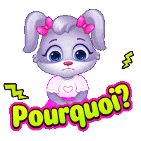 I Mean Why French Sticker by Lucas and Friends by RV AppStudios