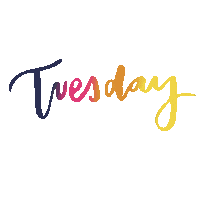Tuesday Sticker