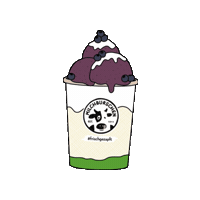 Milchburscheneis milchburschen Sticker