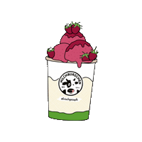 Eis Sticker by Milchburschen