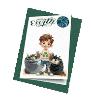 Earth Day Teenagers Sticker