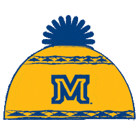 College Gold Sticker by Montana State University