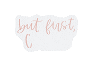 But First Coffee Sticker by kynyoubelieveit