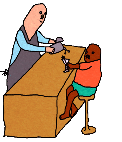 Animation Character Sticker by Jack Gray
