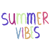 Summer Vibes Sticker