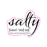 Salty Sticker by SaltyGirl Beauty