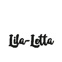 LilaLotta fashion logo design designer Sticker
