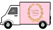 La Vie En Rose Truck Sticker by LaVieEnRoseCompany