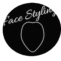 Face Style Sticker by glitter champagne