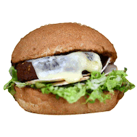 yabiorestaurant burger bio veggie burger vegetarien Sticker