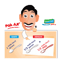 Happy Salt Sticker by Pak Aji™