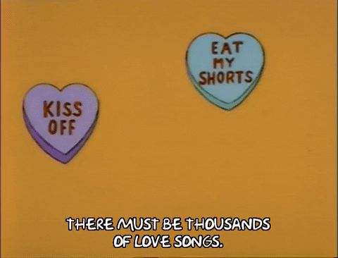 Season 4 Candy Hearts GIF by The Simpsons