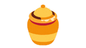 emojivid drink emoji emojivid honeypot Sticker