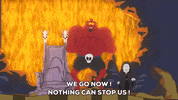 fire devil GIF by South Park 