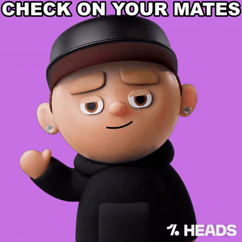 Mental Health Hug GIF by OneFootball Heads