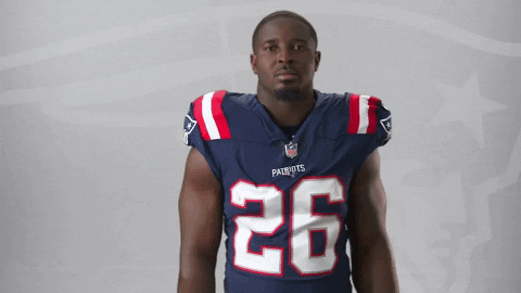 Sony Michel Football GIF by New England Patriots