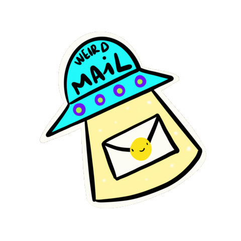 AriUbertiArt giphyupload weird alien smiley Sticker