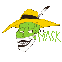 elifonerr green yellow mask corona Sticker