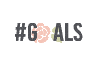 Goals Goal Getter Sticker by Meg Ortiz