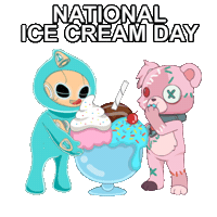 Ice Cream Chocolate Sticker by Masters of Mayhem