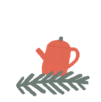Christmas Coffee Sticker