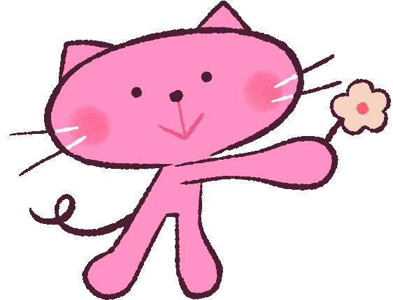 leayancis giphyupload cat flower chat Sticker