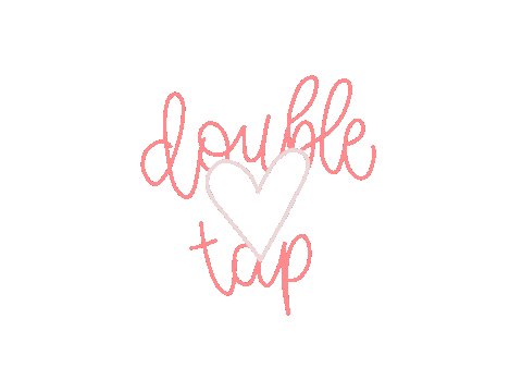Double Tap Heart Sticker