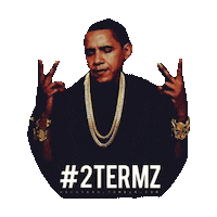 rap obama STICKER by imoji