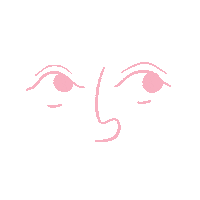 Illustration Pink Sticker by Molli Maura